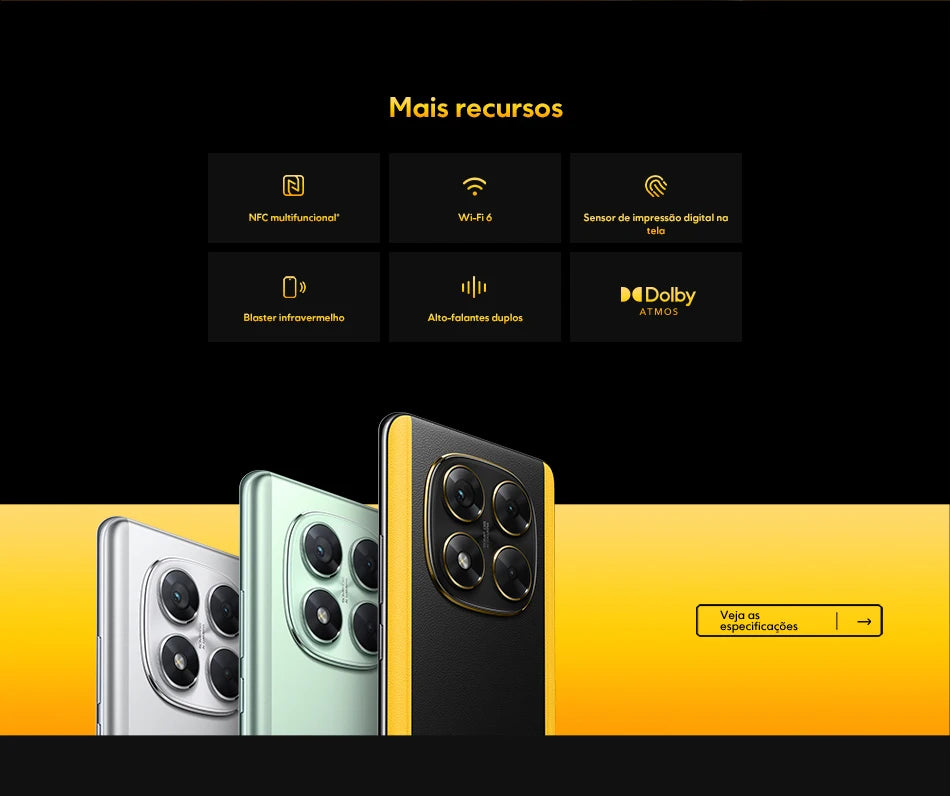 Global Version POCO X7 Smartphone Dimensity 7300-Ultra 6.67"120Hz AMOLED Display 45W 5110mAh 50MP Camera IP68 Xiaomi HyperOS NFC