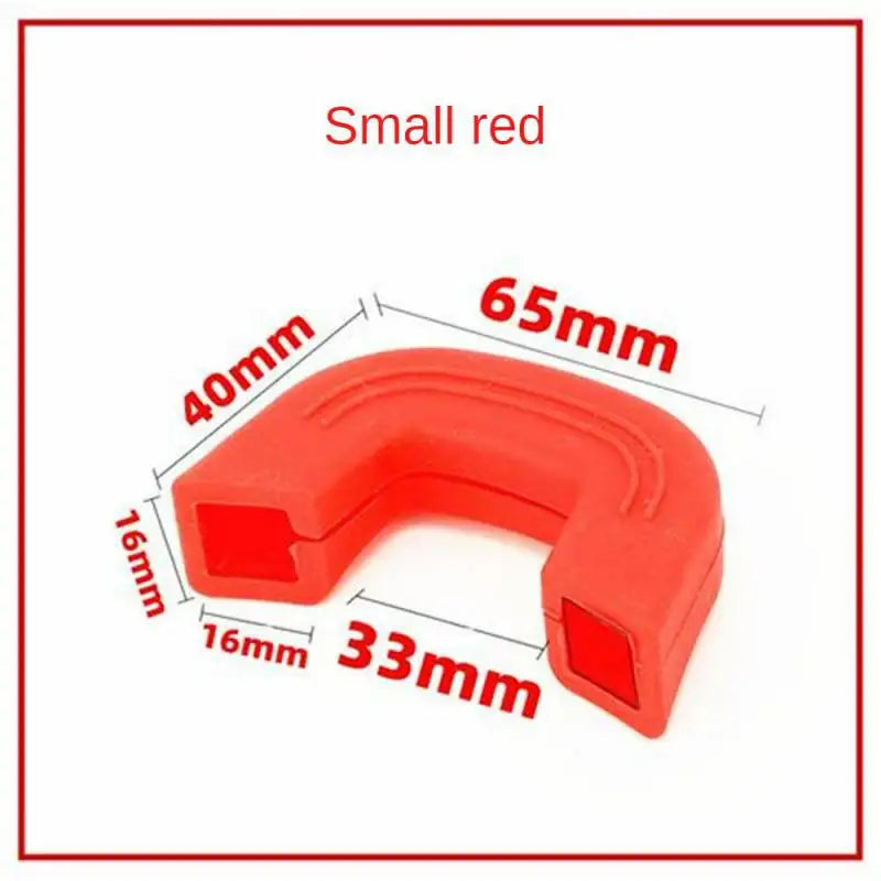 Silicone Anti-Scald Pot Handle Protectors Non-Slip Pot Clip Sleeves Heat Resistant Oven Gloves Kitchen Cookware Holders