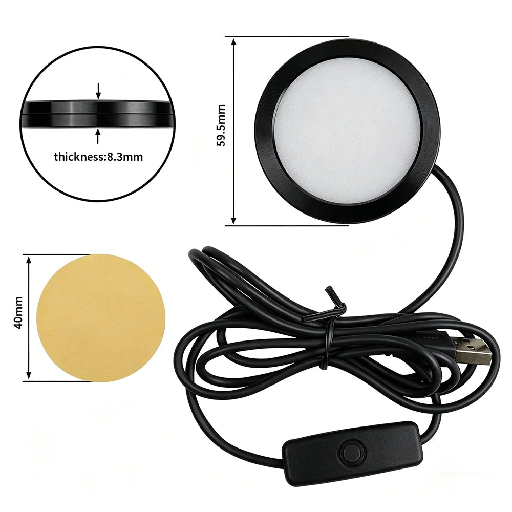 For Bambu Lab Adjustable Light Kit Led Light Hardware Bambulab Light Kit 001 Led Light Parts Diy Model 3D Printer Accessories