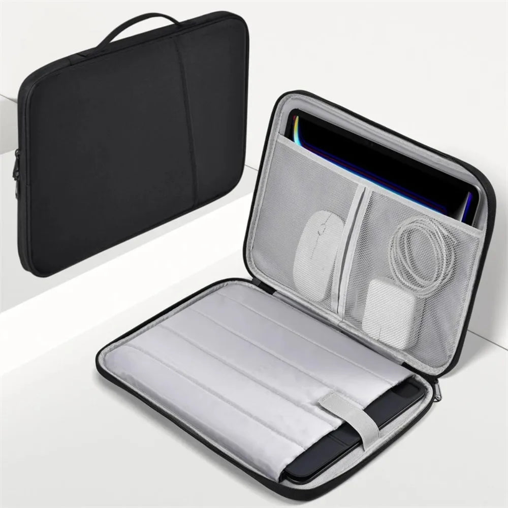 Waterproof Shockproof Handle Bag, Laptop Sleeve Case for Macbook Air, 11, 12, 13, 13.6 Inch, M4, M3, M2 Chip,  Cover Accessories