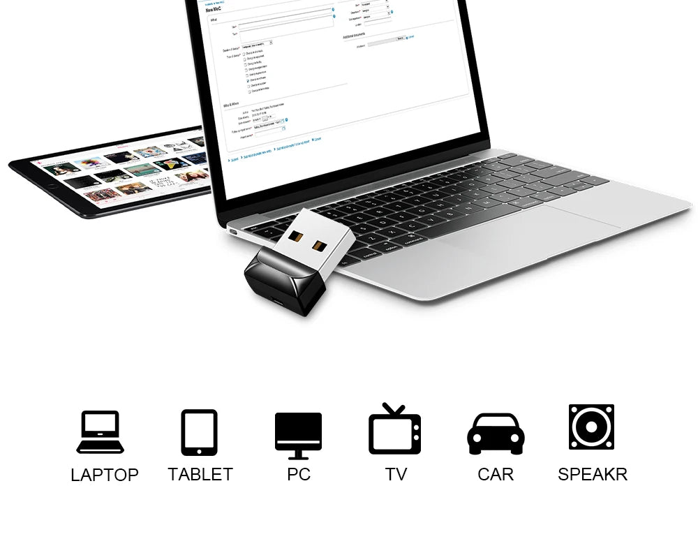 Black Mini Pen Drive 128GB High Speed Memory Stick Pen drive 64GB USB 2.0 Oval Flash Drive Convenient Business Gifts Key Chain