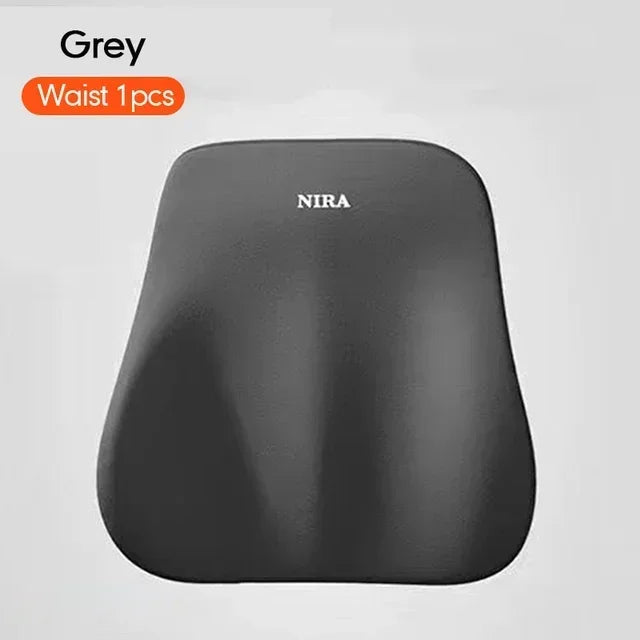 Car Headrest/1pc Lumbar Pillow 100% High Rebound Imported Memory Foam Car Neck Pillow Waist Support High End Car Seat Pillow