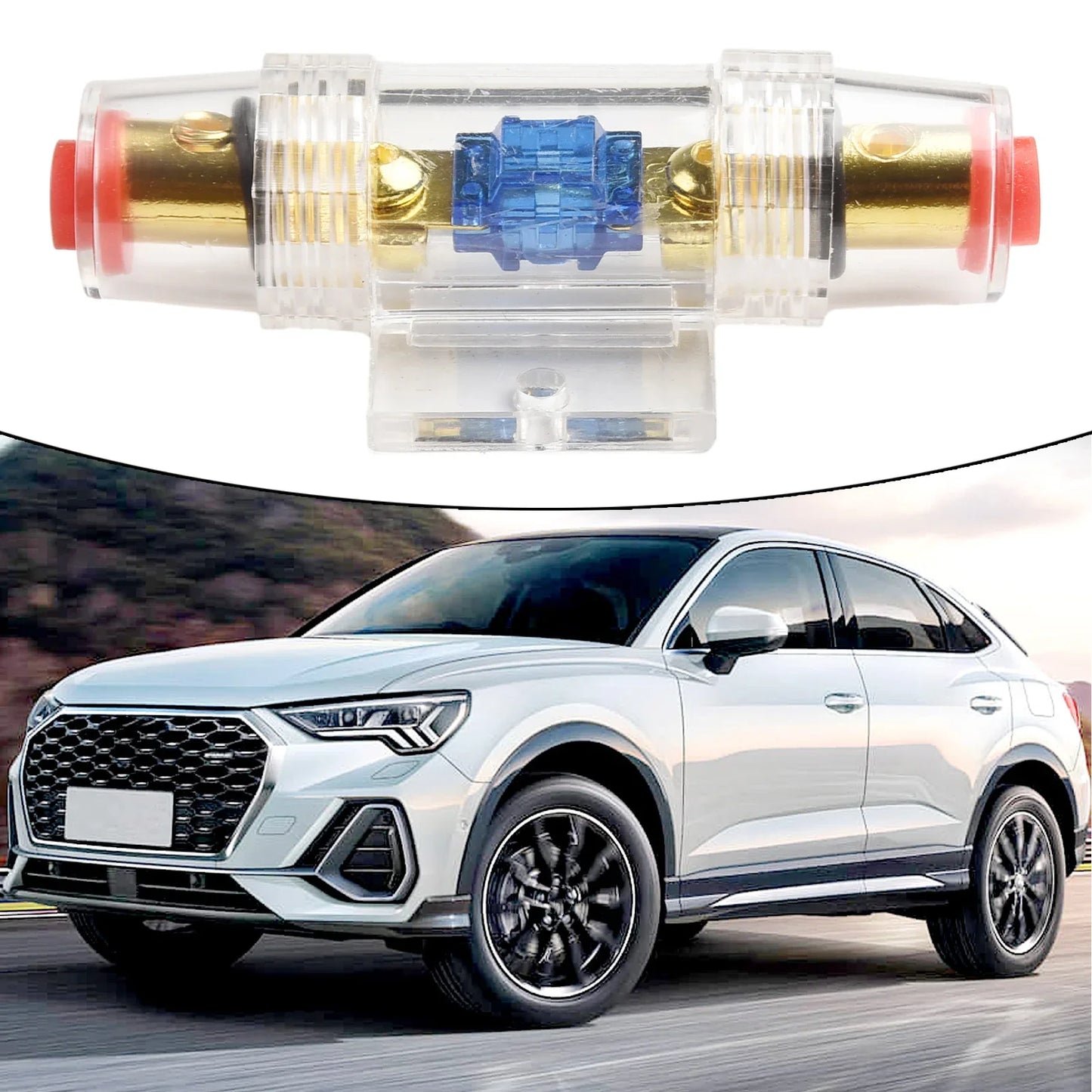 Car Audio Fuse Car Fuse Holder Anti-corrosion Wear-resistant Easy To Use Non-deformation For Cost-effectiveness