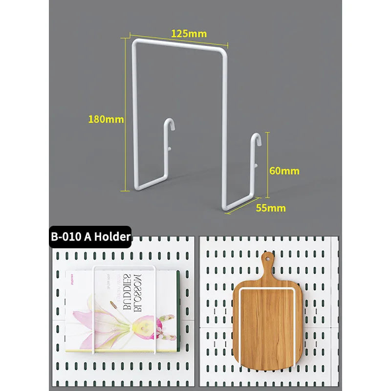The Ultimate Modular Desk System | Plastic Pegboard Organizer Lets You Combine Hooks, Bins, Shelves & Baskets Freely