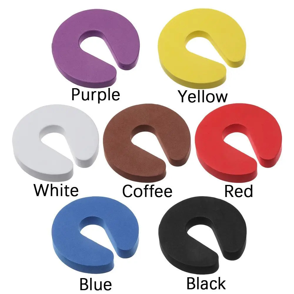 Door Clip Soft Foam Door Stopper Guard Finger Protector Kitchen Bedroom Door Stopper Practical Home Security Tools Hardware