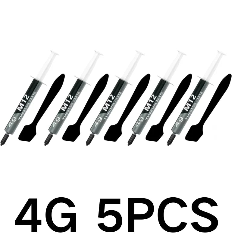 Thermal Paste Thermal Conductive Grease Paste 12.4 W/MK 1/4/8/15/30g For Game PC PS5 CPU GPU Cooling