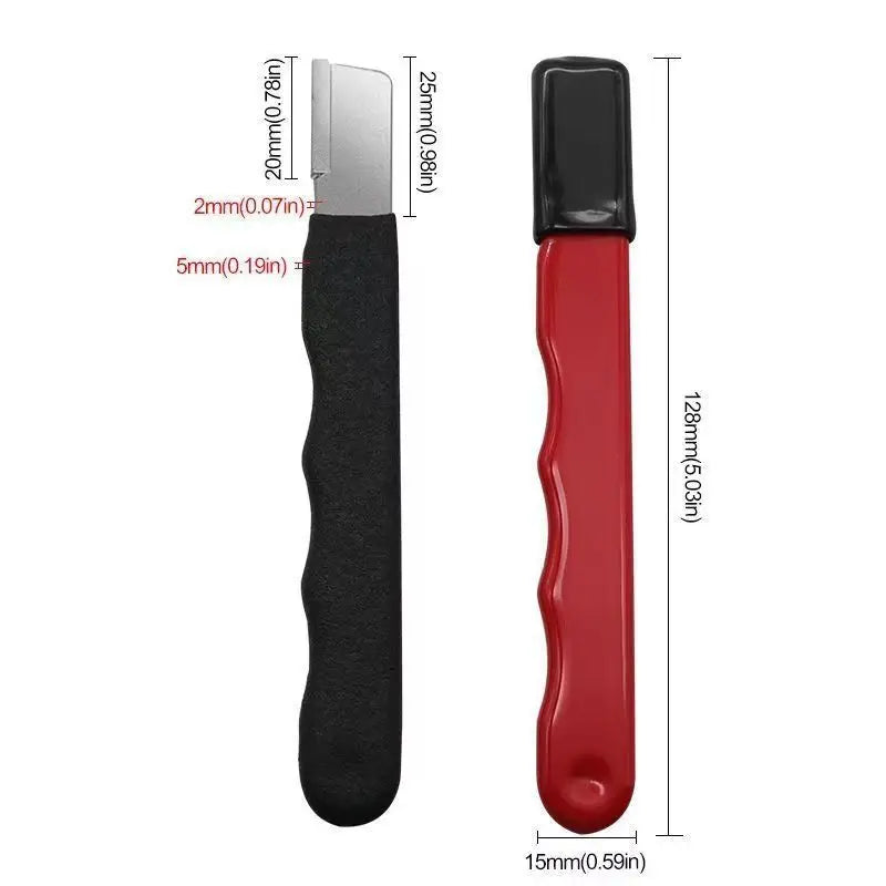 Professional Kitchen Knife Sharpener - Tungsten & Diamond Ceramic Sharpening Stone For All Blades, Including Garden Shears