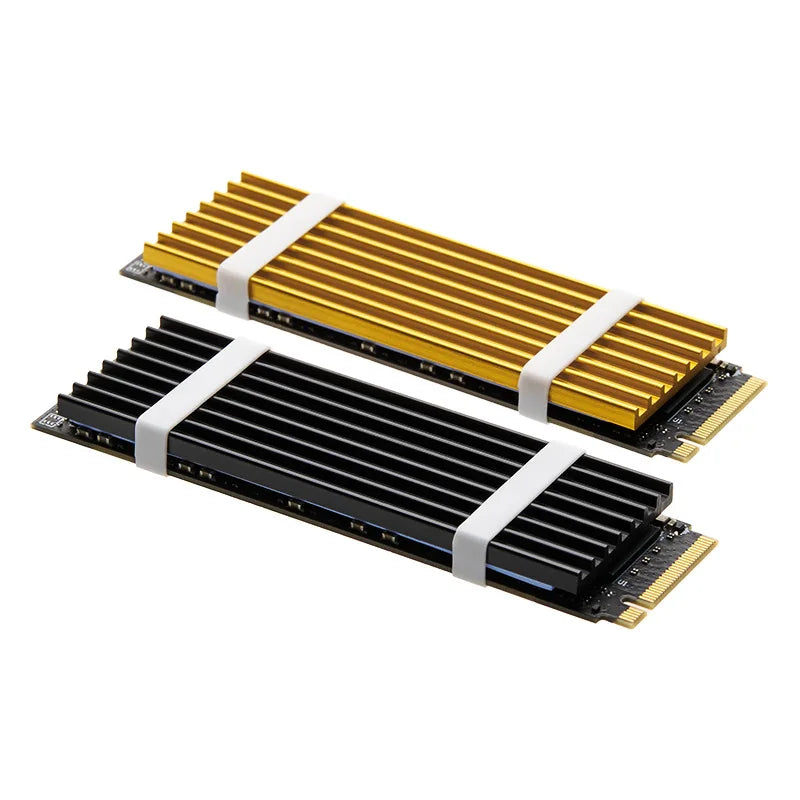GPUHOLD Aluminum M.2 SSD Cooler Heatsink NVME NGFF 2280 SSD Cooler For PS5 PC Laptop Solid State Hard Disk Radiator