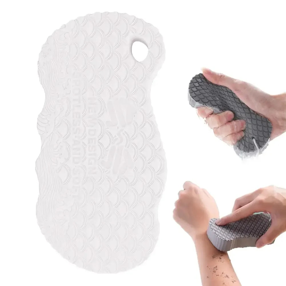 3D Magic Children Bath Sponge Body Exfoliating Dead Skin Sponge Massager Cleaning Shower Brushes Peeling Sponge Artifact