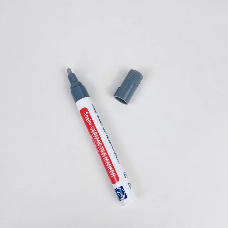 1PC Waterproof Tile Marker Grout Pen Wall Seam Restorer Mark Ceramic Tile Beautiful Seam Kitchen Bathroom Wall Seam Repair Tools