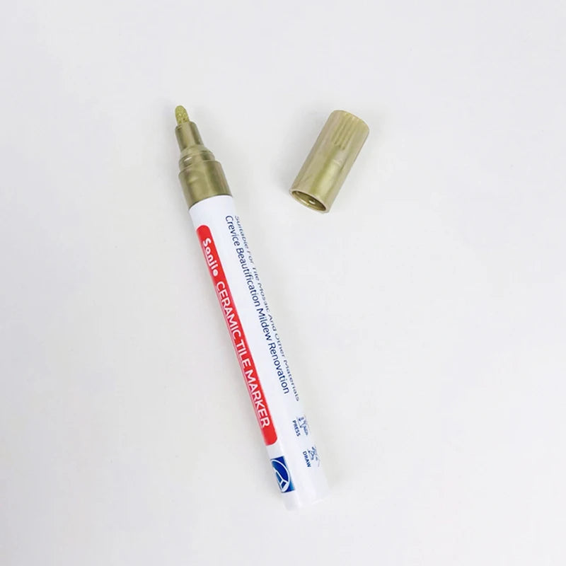 1PC Waterproof Tile Marker Grout Pen Wall Seam Restorer Mark Ceramic Tile Beautiful Seam Kitchen Bathroom Wall Seam Repair Tools