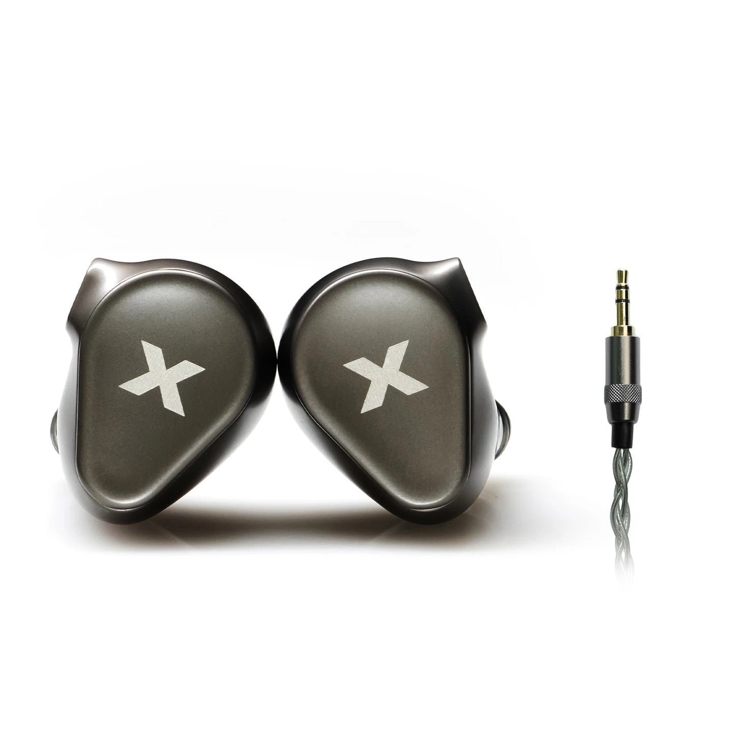 DUNU Titan X HiFi IEM Earphones Dual Magnetic Dynamic Driver Metal Alloy Housing 3.5mm/TypeC Mic Earbuds For Audiophile Gaming