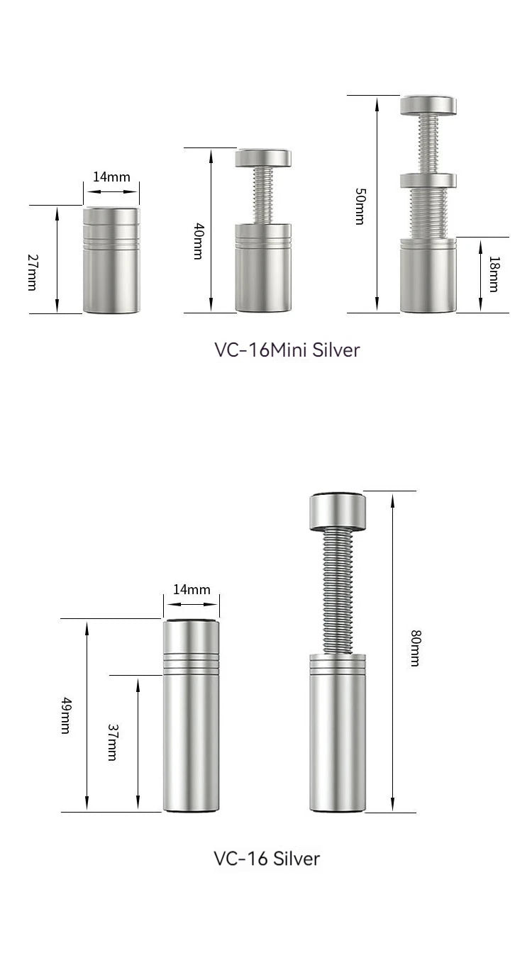 TEUCER VC-16 Graphics Card GPU Holder Vertical Telescopic Rotating Stand Magnetic Bracket Video Card Holder