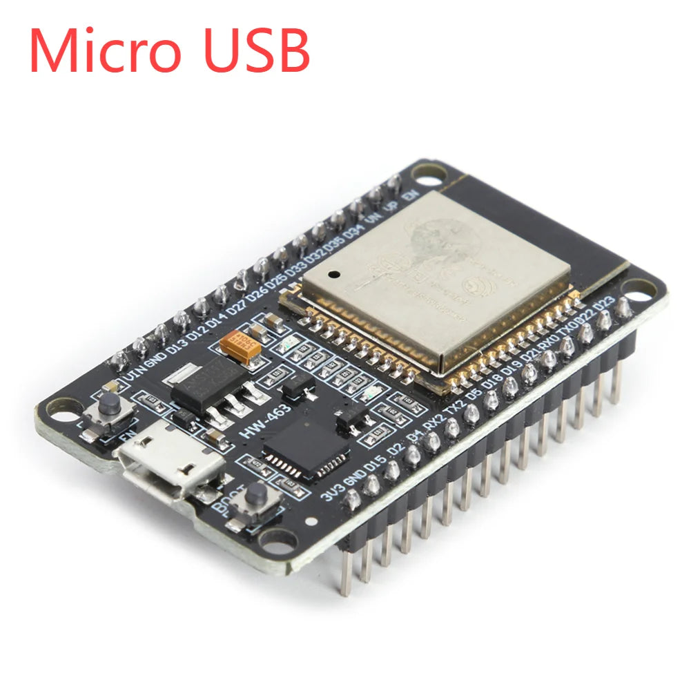 E32 Development Board WiFi+Bluetooth Module Ultra-Low Power Consumption Dual Core Micro USB C