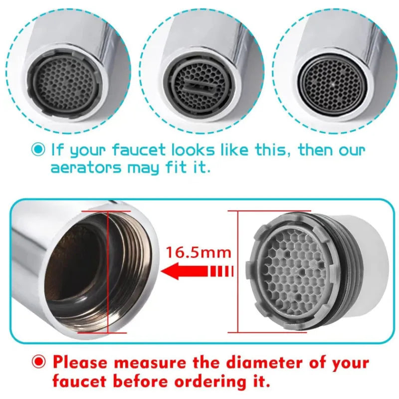 16.5-24mm Built-in Bubbler Wrench Concealed Filter Faucet Aerator Key Tap Tools for Bathroom Kitchen Basin Replacement Fitting