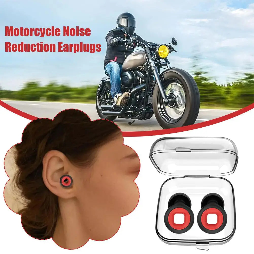 Motorcycle Dual Pickup Sleep Earplugs, Student Study Soundproof And Noise Reducing Earplugs, Industrial Protective Earplugs