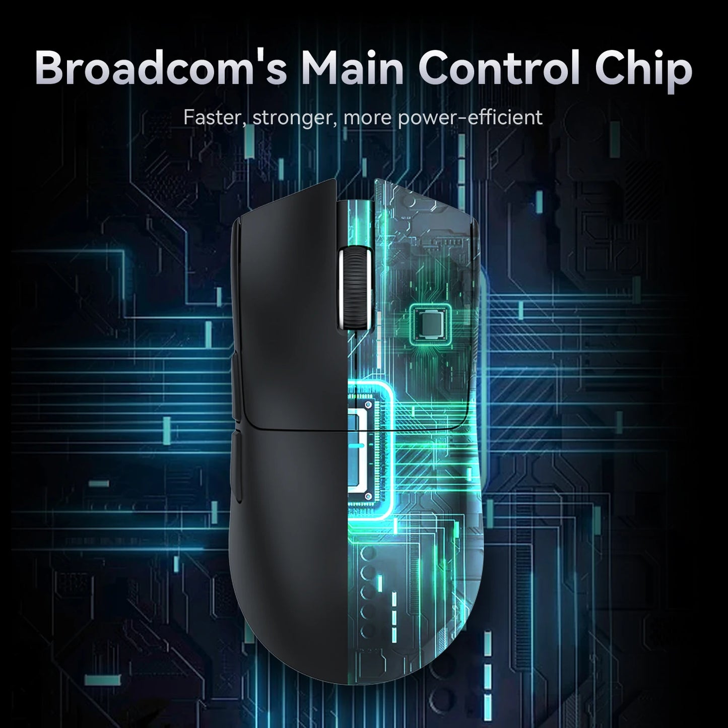 ATTACK SHARK X11-Mouse Tri-Mode Lightweight Gaming Mouse,PAW3311,22000DPI,400IPS,40G,1K Return Rate,Magnetic Fast Charging