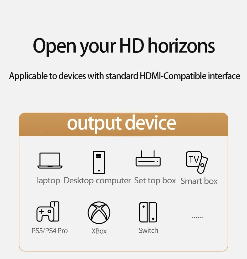 HDMI-Compatible 2.1 Cable Ultra High-speed 8K/60Hz 4K/120Hz For Xiaomi Mi XBox PS5 HDR10+ Dolby Vision 48Gbps HDMI-Compatible 8K