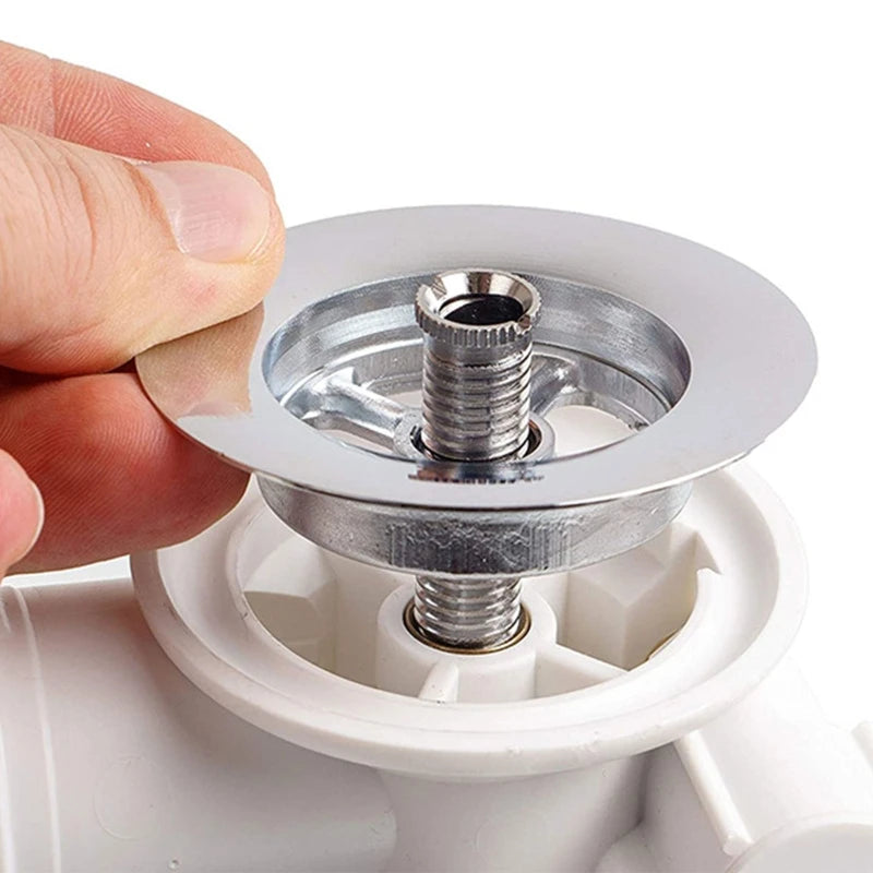 Stainless Steel Sink Filter Waste Plug Screws Kitchen Sink Basket Strainer Threaded Screw Connector Easy to Replace Dropshipping