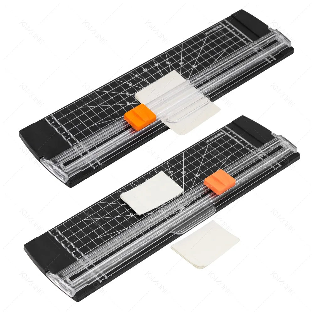 Office Bidirectional A4 A5 Guillotine Paper Cutter with Automatic Security Safe Guard for Photo Coupon Craft Paper Lightweight