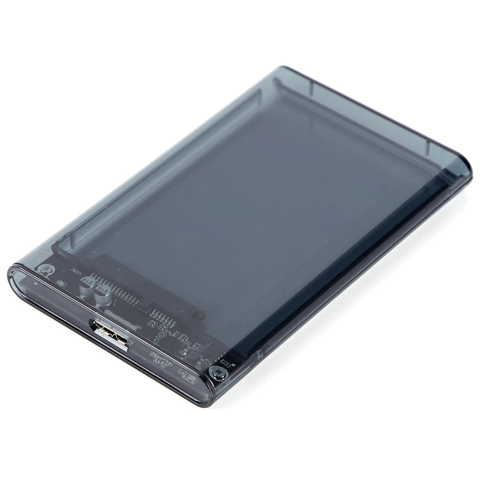 USB 3.0 HDD Enclosure 2.5" SATA HDD SSD External Hard Drive Case 5Gbps High Speed External Hard Drive Disk Box for PC Laptop