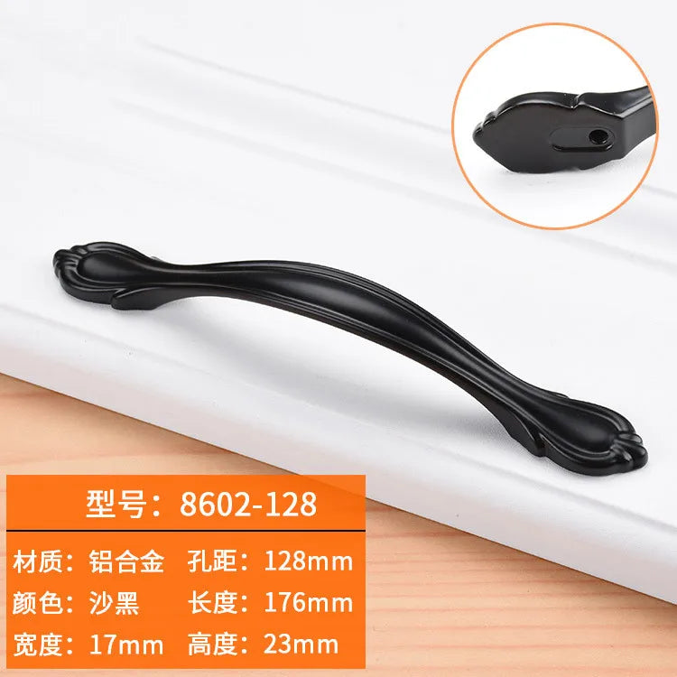 Black Handles for Furniture Cabinet Knobs and Handles Kitchen Handles Drawer Knobs Cabinet Pulls Cupboard Handles Knobs