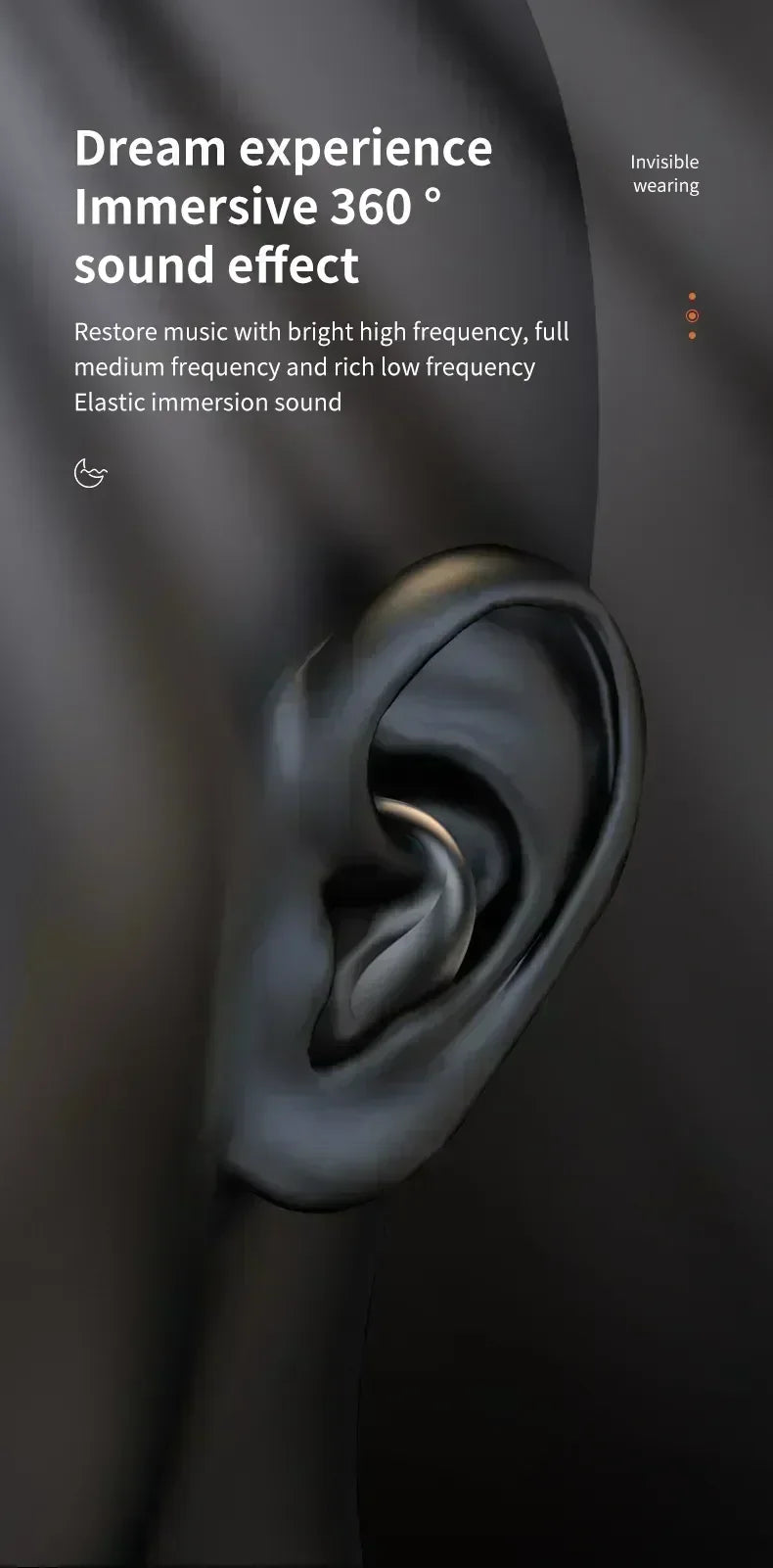2026New style X55 Wireless Earphones Headphones Noise Reduction Sport Game Sleep Bluetooth 5.0 Earbuds HIFI Stereo Music Headset