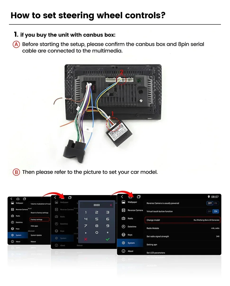 MEKEDE &NAVIFLY Android 14 Wireless Carplay Auto Car Radio for Hyundai Ix45 Santa Fe 2006 - 2012 Multimedia Player GPS FM Stereo