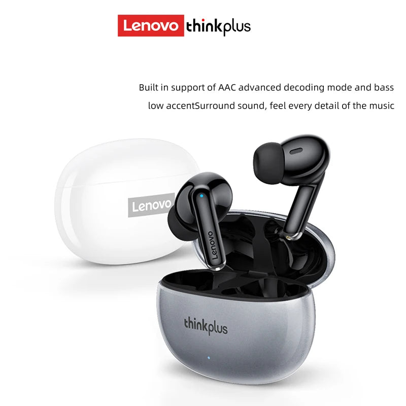 Lenovo Thinkplus XT88 in Ear Bluetooth Earphones with Dual Microphones, Stereo Noise Reduction, Bass HIFI Touch Earbuds