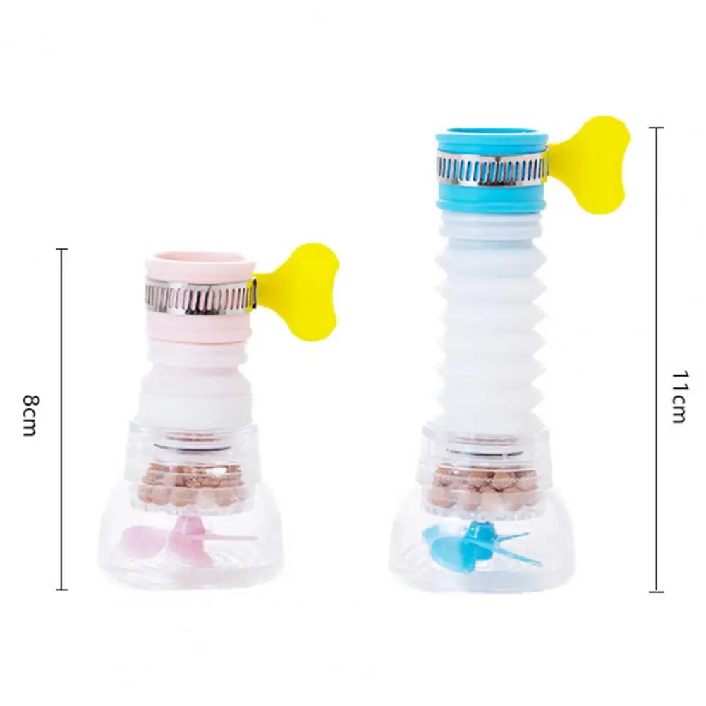Faucet Filter 360 Degree Rotation Removable Splash-proof Sink Water Tap Nozzle Filter Kitchen Faucet Tap Extender Kitchen Supply