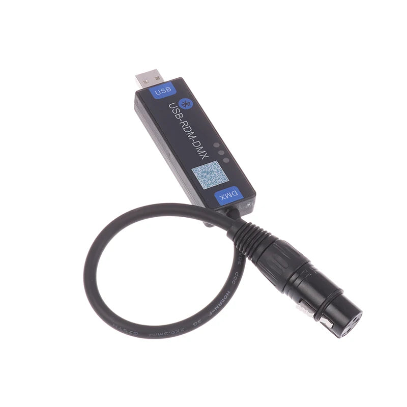 USB-RMD-DMX Mobile App DMX Dialer Stage Light Wireless Bluetooth DMX Controller Tool Only Supports Android Devices