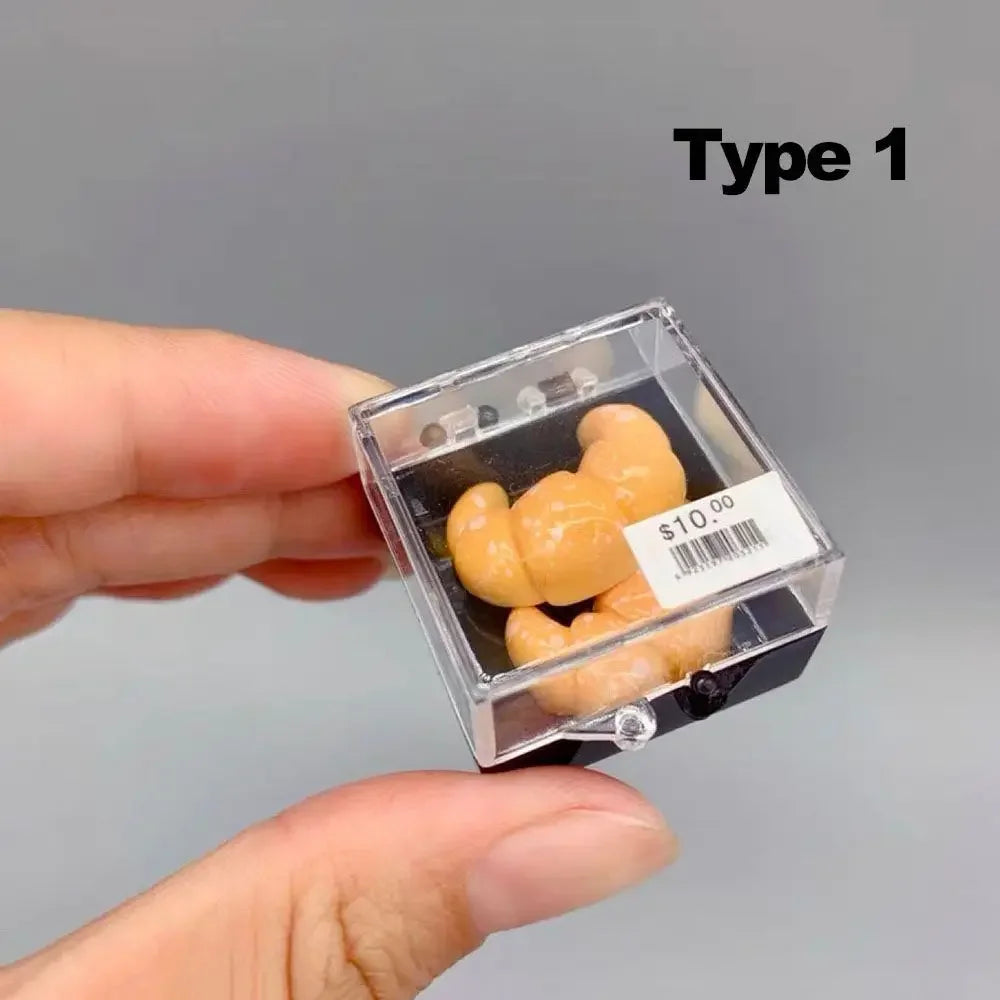 1set Dollhouse MIniature Toast Bread Jam Food Model Dinner Plate Cup Spoon For Doll House Play Kitchen Accessoreis