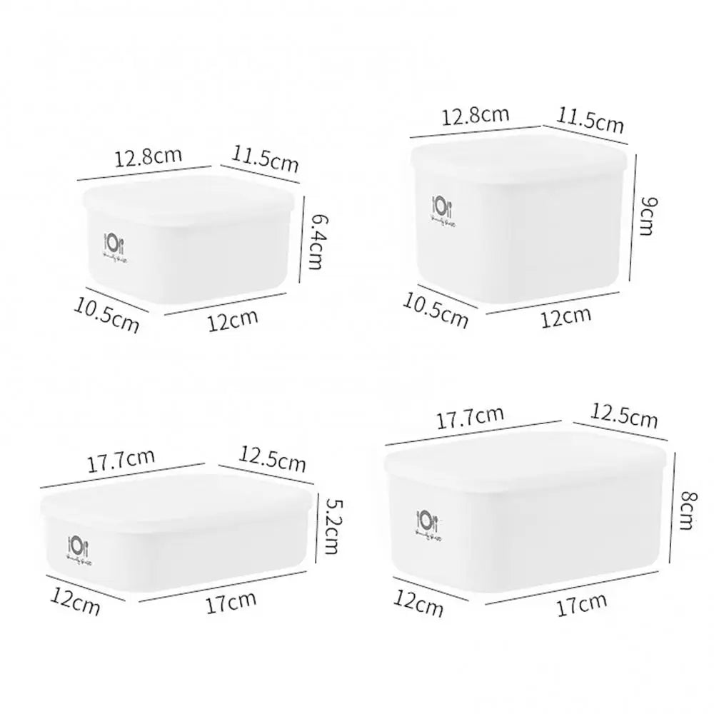 700/900/1000/1400ml Plastic Lunch Box Microwave Oven Safe Bento Food Container Stackable Picnic Fruit Food Storage Kitchen Tools