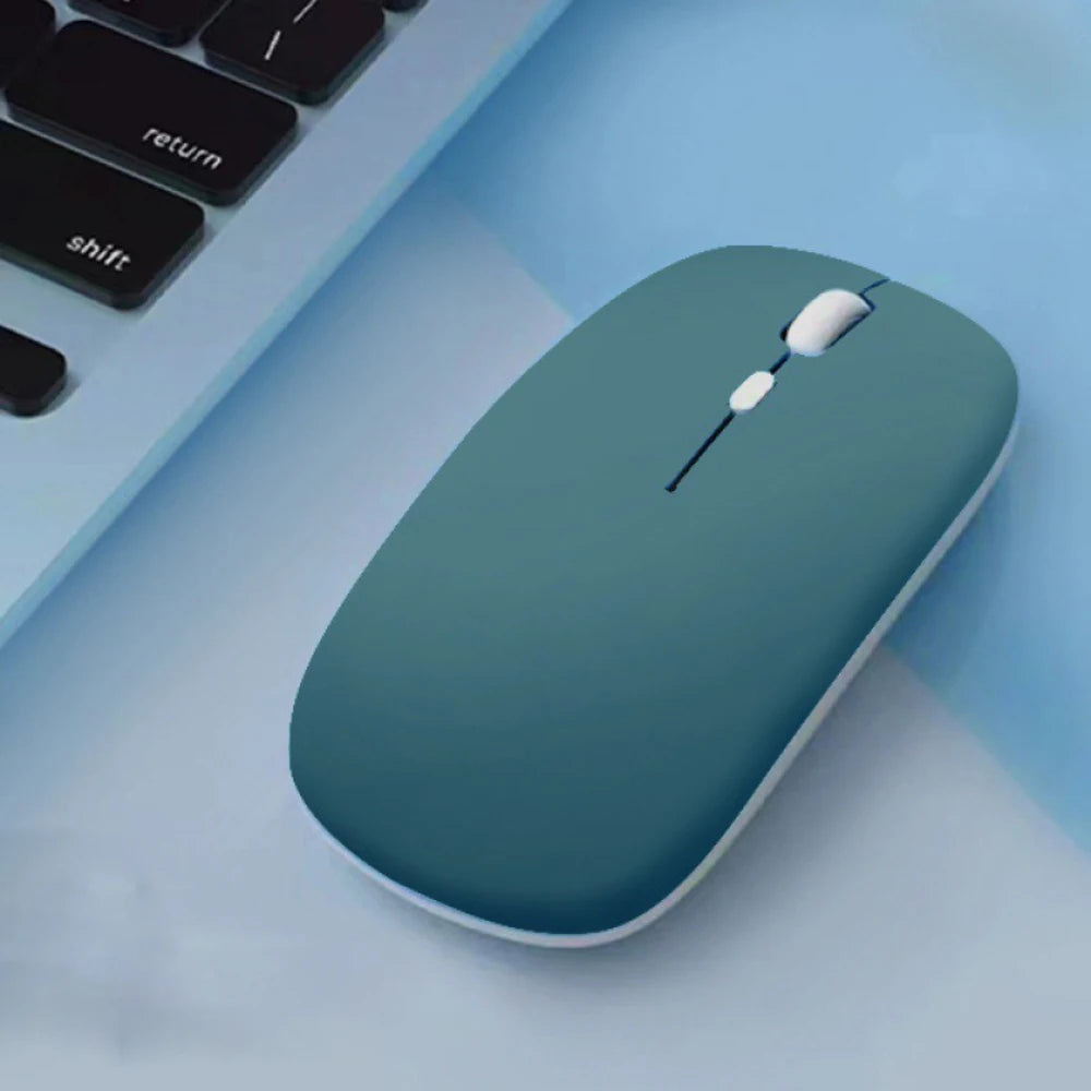 Universal Bluetooth-compatible Mouse Wireless Mouse Silent Computer Mice Portable Working Gaming Mouse For Lenovo Laptop Tablet