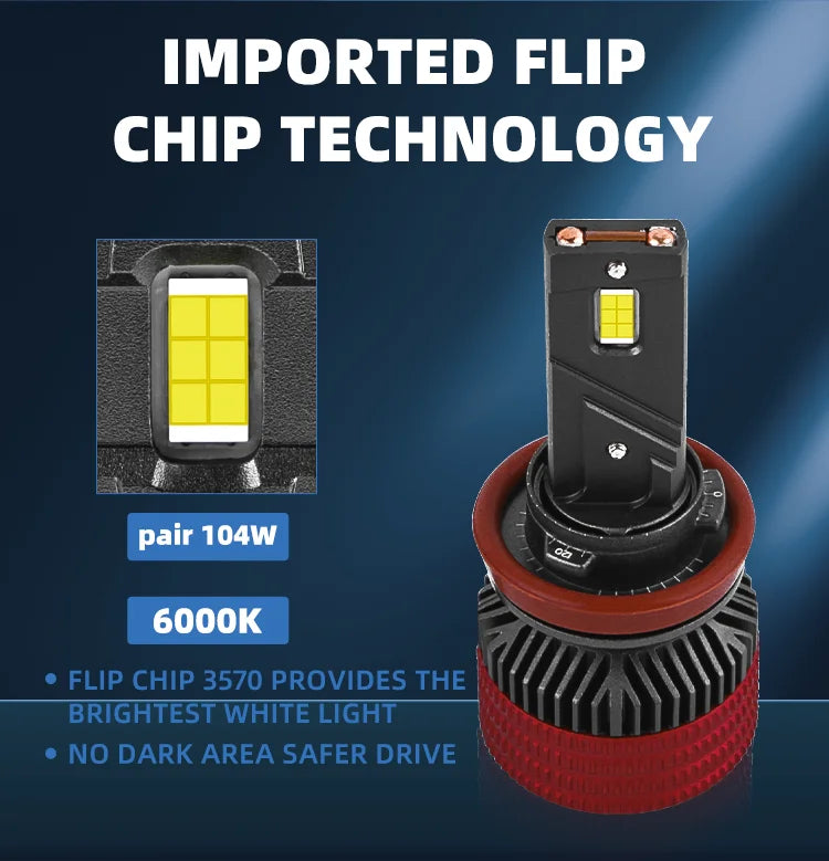 K11 K12 H11 H8  LED Fog Lamps Headlight 110w Ultra Bright Car Light H4 H7 9005 9012 Canbus Auto Light Bulbs Headlamp