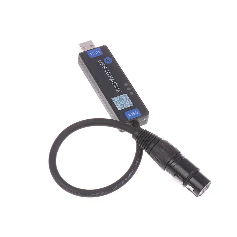 USB-RMD-DMX Mobile App DMX Dialer Stage Light Wireless Bluetooth DMX Controller Tool Only Supports Android Devices