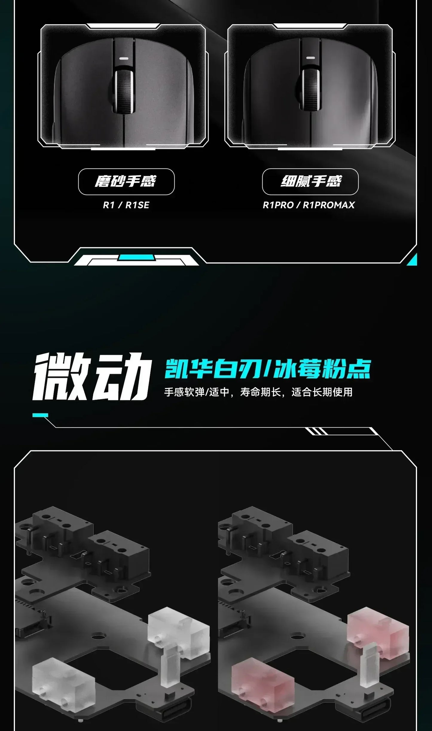 Vxe Dragonfly R1 series Wireless Mouse R1 Se Light Weight Paw3395 Nordic52840 2khz Smart Speed X Low Delay Fps Game Mouse Gift