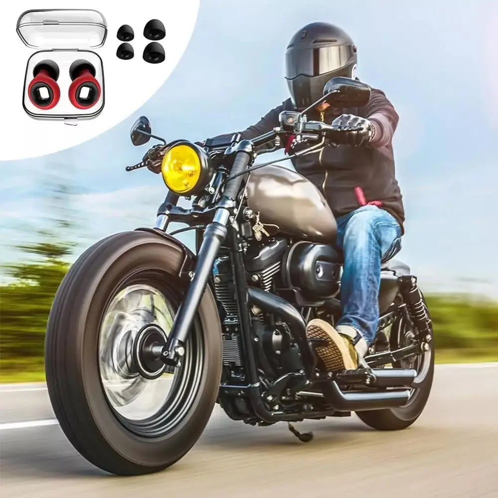 Motorcycle Dual Pickup Sleep Earplugs, Student Study Soundproof And Noise Reducing Earplugs, Industrial Protective Earplugs