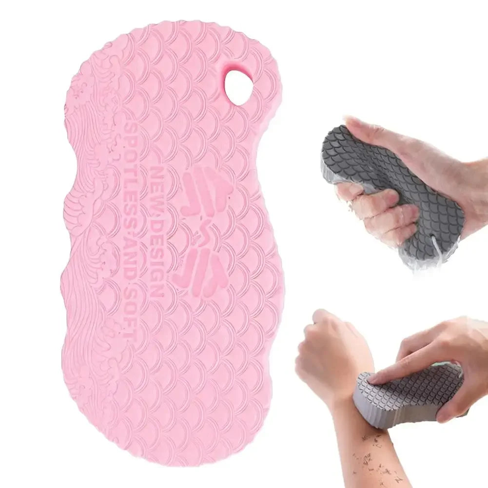 3D Magic Children Bath Sponge Body Exfoliating Dead Skin Sponge Massager Cleaning Shower Brushes Peeling Sponge Artifact