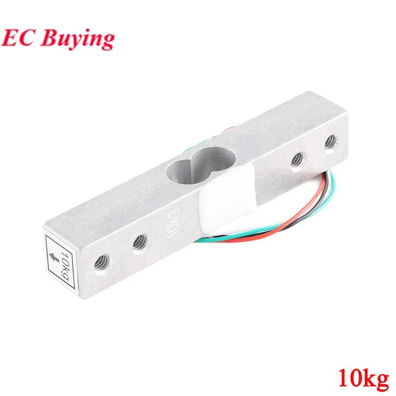 Electronic Scale Aluminum Alloy Weighing Sensor Load Cell 1kg 5kg 10kg 20kg 40kg 50kg HX711 AD Module for Kitchen CZL-611RD 611P