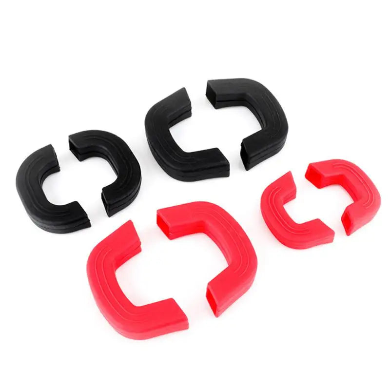 Silicone Anti-Scald Pot Handle Protectors Non-Slip Pot Clip Sleeves Heat Resistant Oven Gloves Kitchen Cookware Holders