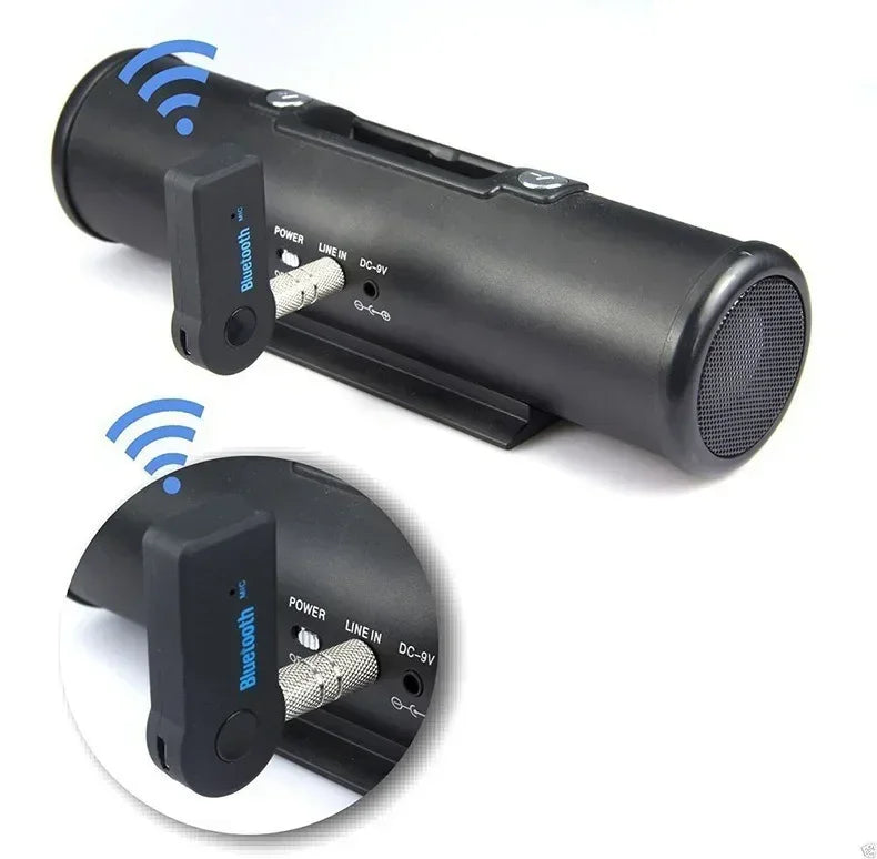 Wireless Bluetooth5.0 Car 3.5mm Socket Adapter,AUX Bluetooth 5.0 Receiver,Audio Converter Mobile Phone Hands-Free Stereo Adapter