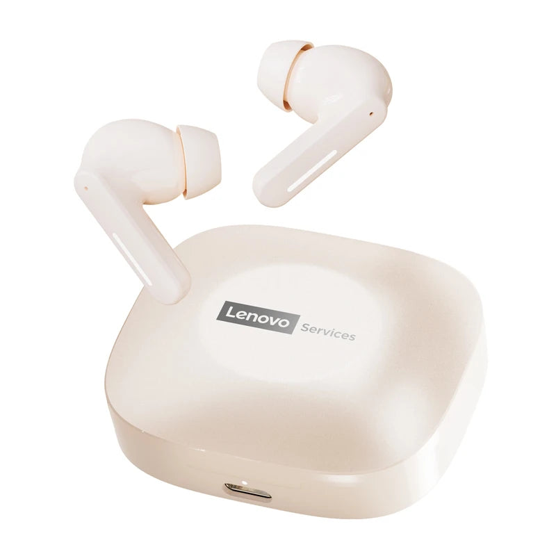 New Lenovo LE209 Wireless Bluetooth Earphone Business Music Bluetooth Headphone HD Call with Mic 30H Battery Life Gaming Headset