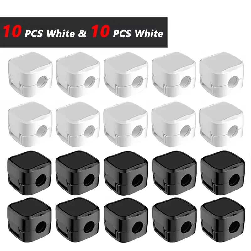 Magnetic Cable Clip Cable Holder,Adhesive Wire Keeper Cord Cable Organizer ,Usb Charging Line Winder For Office Desktop Home