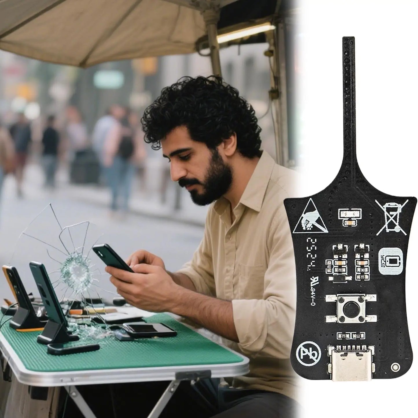 Inductance Tester for Mobile Phone Maintenance essential tool Motherboard Faults Detection Electromagnetic Induction Meter