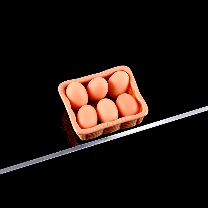 1set 1/12 Dollhouse Simulated Breakfast Afternoon Tea Set Dollhouse Mini Kitchen Food Decoration For Kid Pretend Play Toys