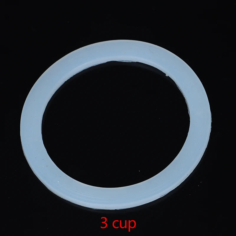 1PC Silicone Seal Ring Flexible Washer Gasket Ring Replacenent For Moka Pot Espresso Kitchen Coffee Makers Accessories Parts HOT