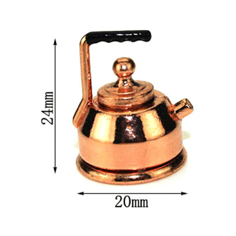 1PC Dollhouse 1/12 Scale Mini Bread Machine With Toast Miniature Dollhouse Kitchen Access Toaster Cute  Home Decoration