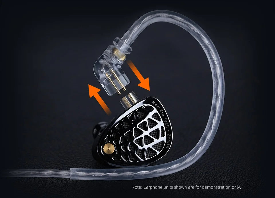 KZ-M2 Silver-plated upgrade cable with Type C/3.5MM dual microphone for EDX Pro X AS16 Pro PRX Zenith