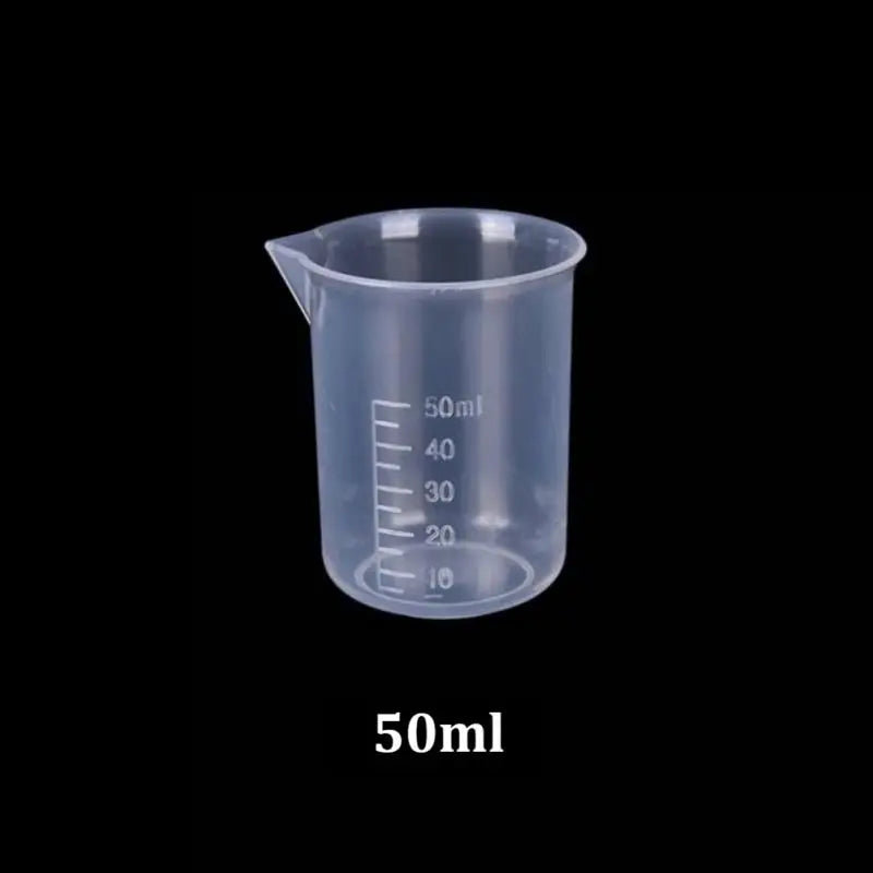 Aleekit Premium Clear Plastic Graduated Measuring Cup Pour Spout Without Handle Kitchen Tool Multifunctional Clear Measuring Cup
